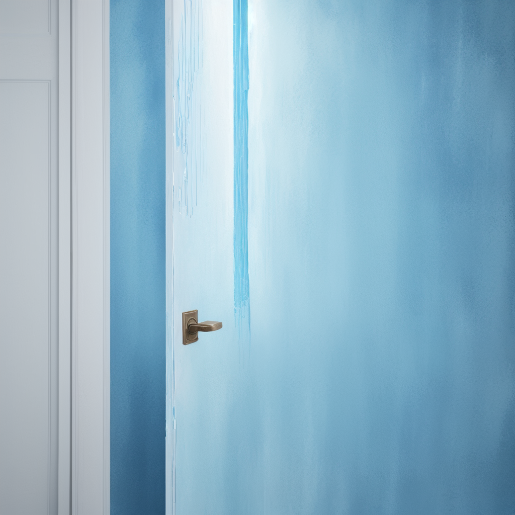 A door opening to bright light, representing liberation from broken gatekeepers and corrupt systems